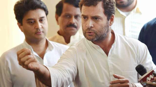 Rahul Gandhi's aggressive posture