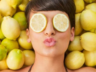 Lemon homemade beauty products