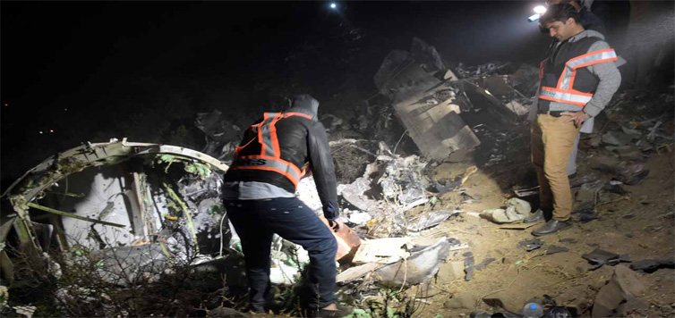 Reportedly On Fire Pakistan Plane Carrying 48 Crashes