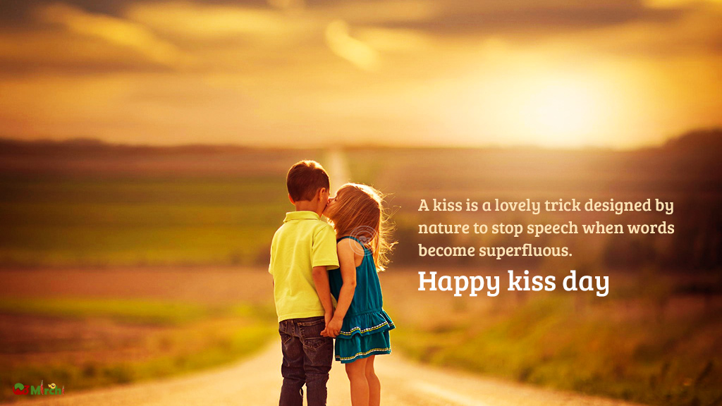 Happy Kiss Day February 13 2017 Monday Images Quotes Sms