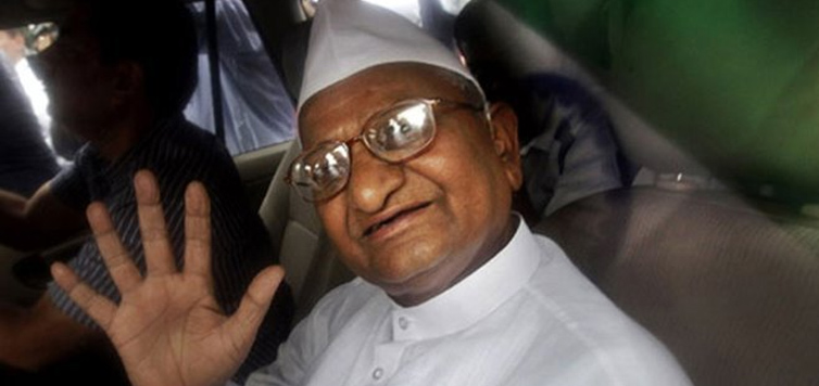 Anna Hazare Backs PM Modi