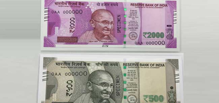 New 500 and 2000 Rupee Notes