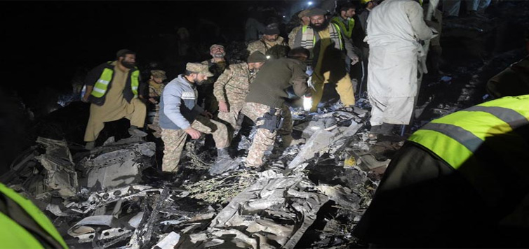 Reportedly On Fire Pakistan Plane Carrying 48 Crashes