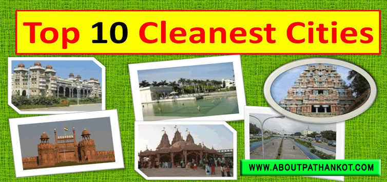 10 Cleanest Cities of India