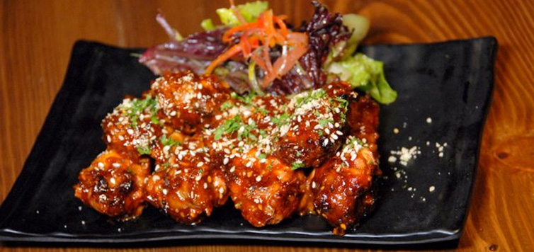 Recipe of Old Monk Sticky Chicken Wings