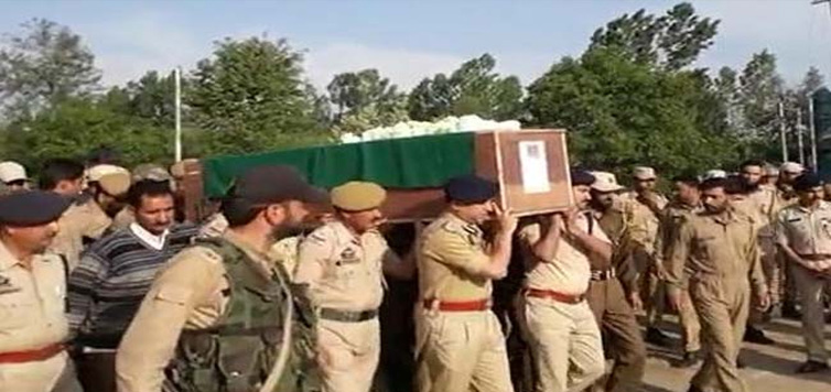 Thousands At Terrorist's Funeral In Kashm