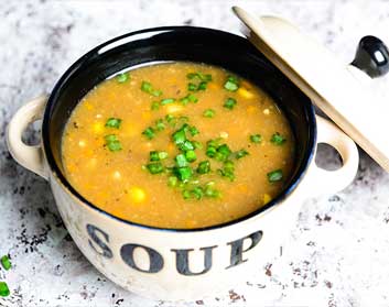 Vegetable Hot and Sour Soup Recipe