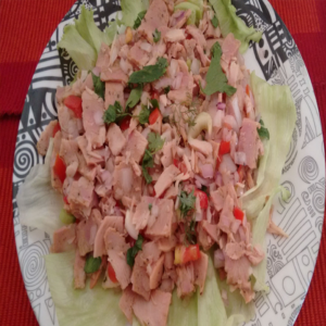 Chicken Salami Salad