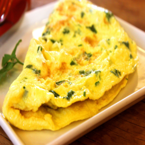 Plain Cheese Omelete