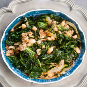 Steamed Greens and Beans